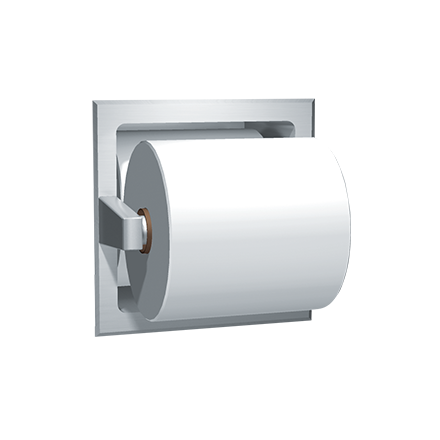 7403_ASI-ExtraRollRecessedToiletTissueHolder@2x.png Image of ToiletTissueDispenser Recessed ASI Single SpareRoll