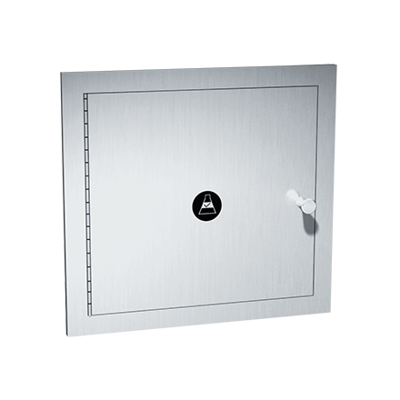 8154__ASI-PassThroughSpecimenCabinet-HealthcareAccessories@2x.png Image of SpecimenPassBox Recessed ASI