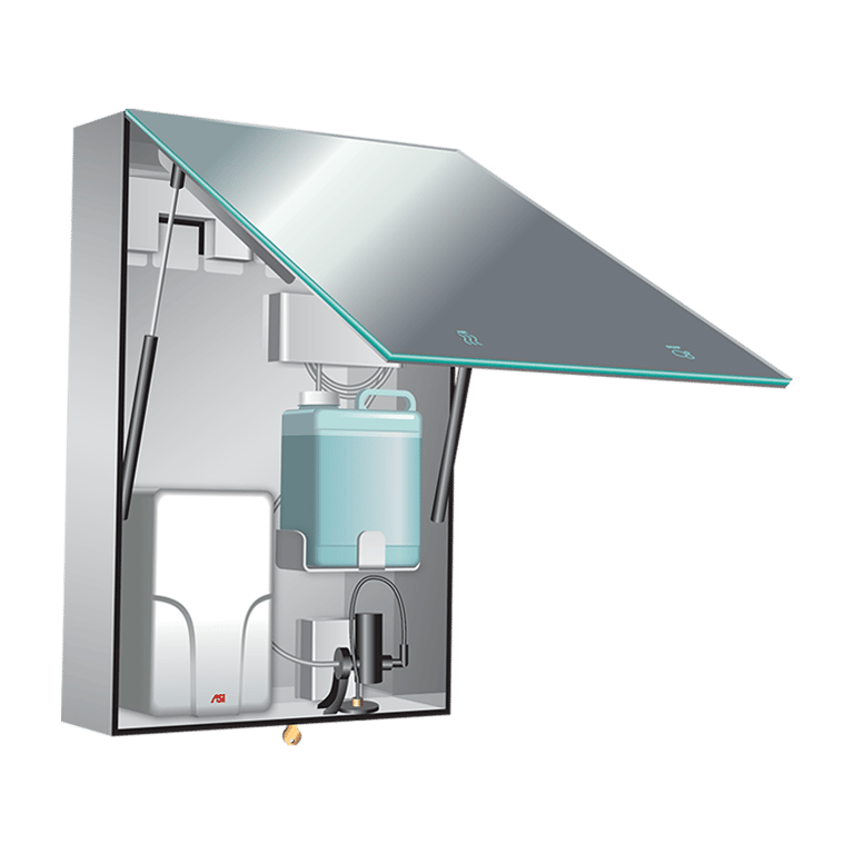 ASI-Velare-BTM-hand-dryer_foam-version@2x_880x880.png Image of Cabinet Mirror ASI Velare HandDryer PaperTowel SoapDispenser