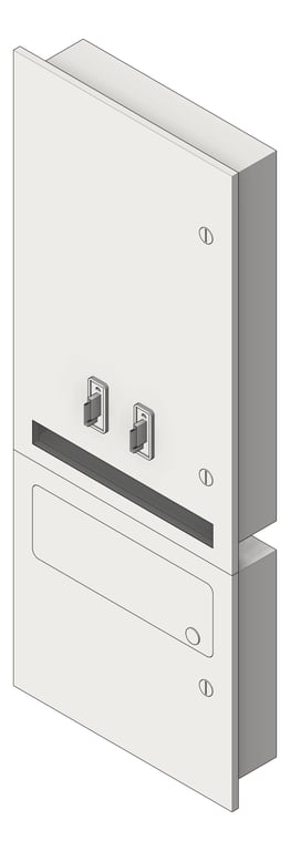 SanitaryDispenser Recessed ASI SanitaryDisposal