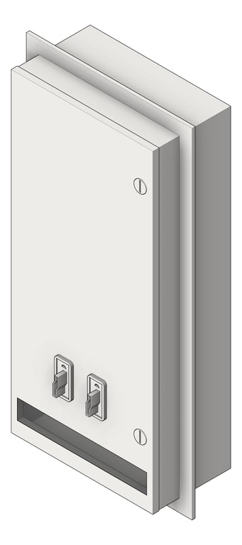 Image of SanitaryDispenser SemiRecessed ASI