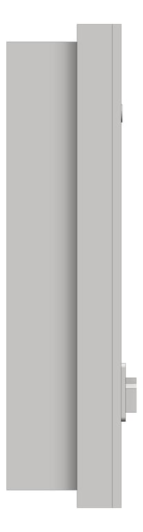 Left Image of SanitaryDispenser SemiRecessed ASI Dual