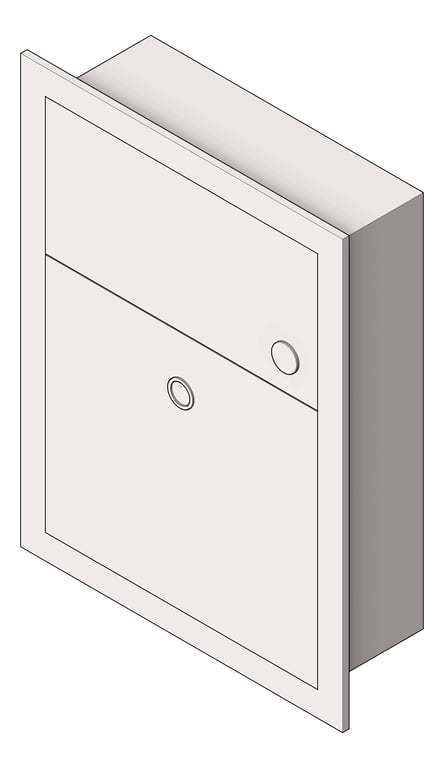 Image of SanitaryDisposal Recessed ASI