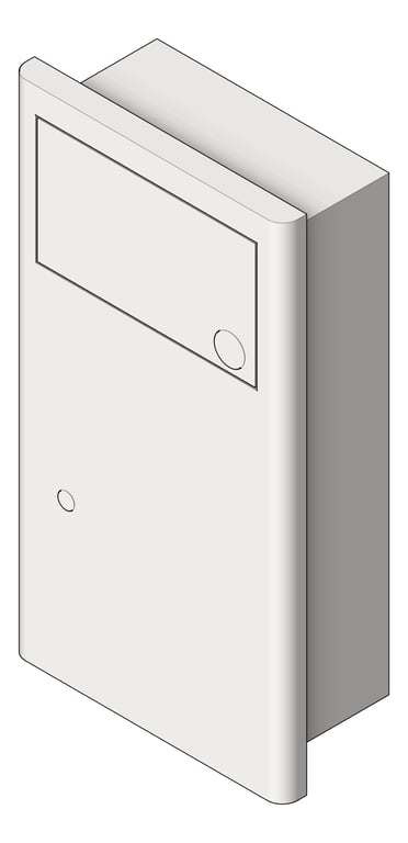 SanitaryDisposal Recessed ASI Profile