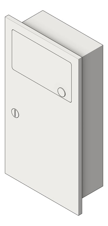 Image of SanitaryDisposal Recessed ASI Simplicity