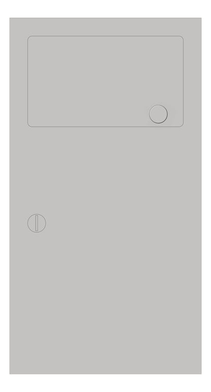 Front Image of SanitaryDisposal Recessed ASI Simplicity