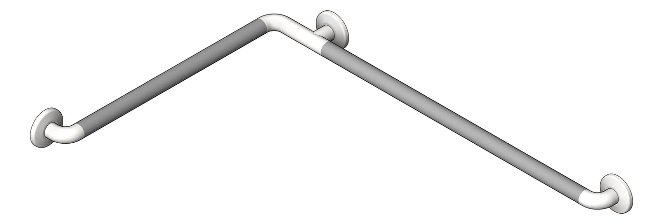 Navigate to GrabBar Corner ASI SnapFlange 1.25InchDia
