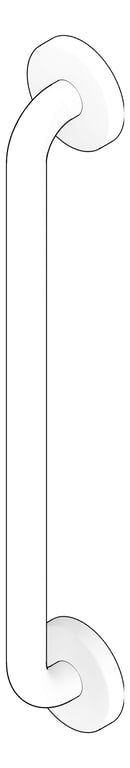 3D Documentation Image of GrabBar Straight ASI ConcealedMount 1InchDia Vertical