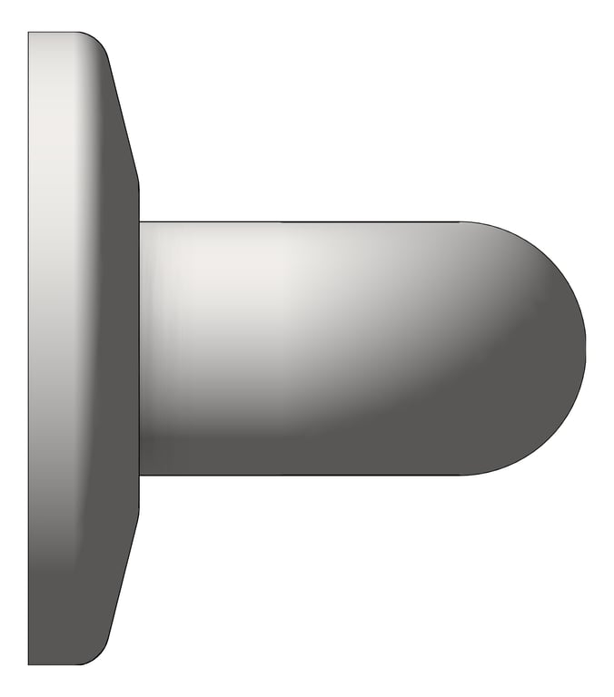 Left Image of GrabBar Straight ASI SnapFlange 1.25InchDia Horizontal