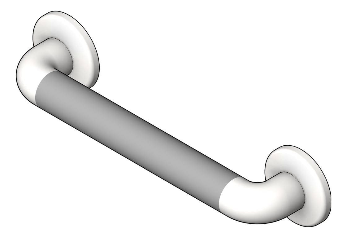 Navigate to GrabBar Straight ASI SnapFlange 1.5InDia Horizontal