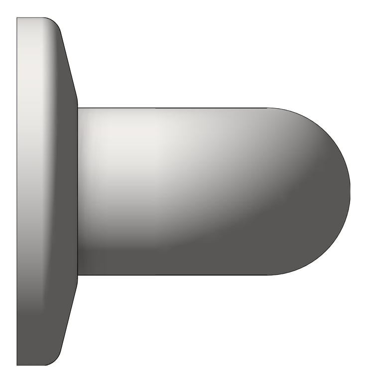 Left Image of GrabBar Straight ASI SnapFlange 1.5InDia Horizontal