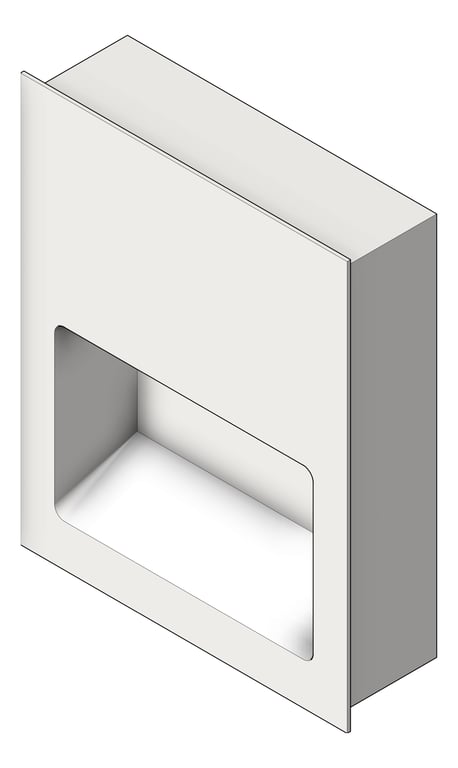 Navigate to HandDryer Recessed ASI TurboTuff