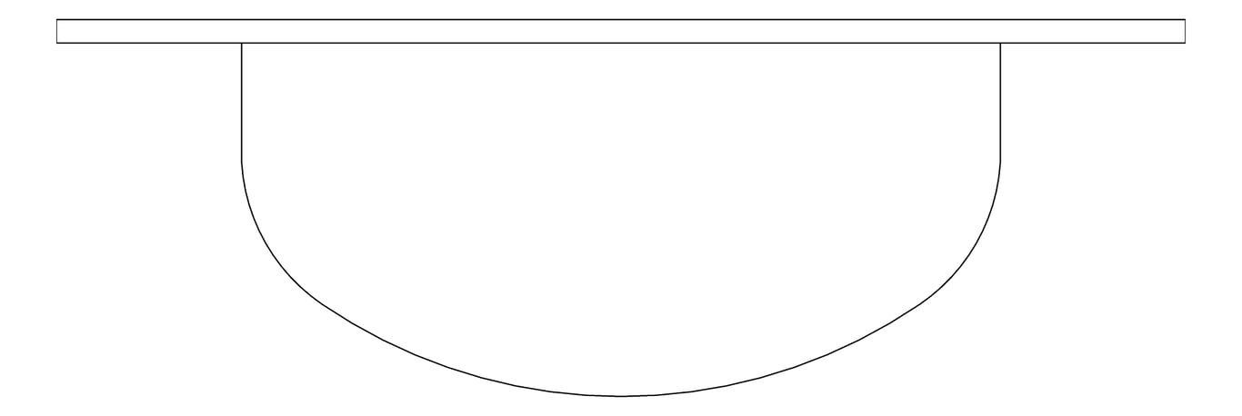 Plan Image of HandDryer SemiRecessed ASI TurboDri