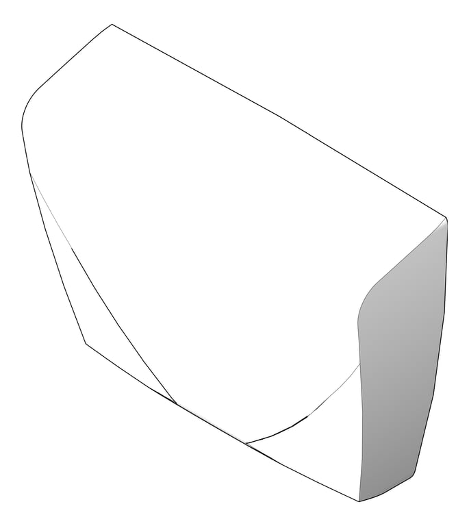 HandDryer SurfaceMount ASI Profile