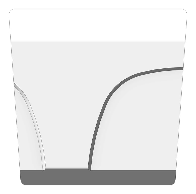 Front Image of HandDryer SurfaceMount ASI Profile Compact