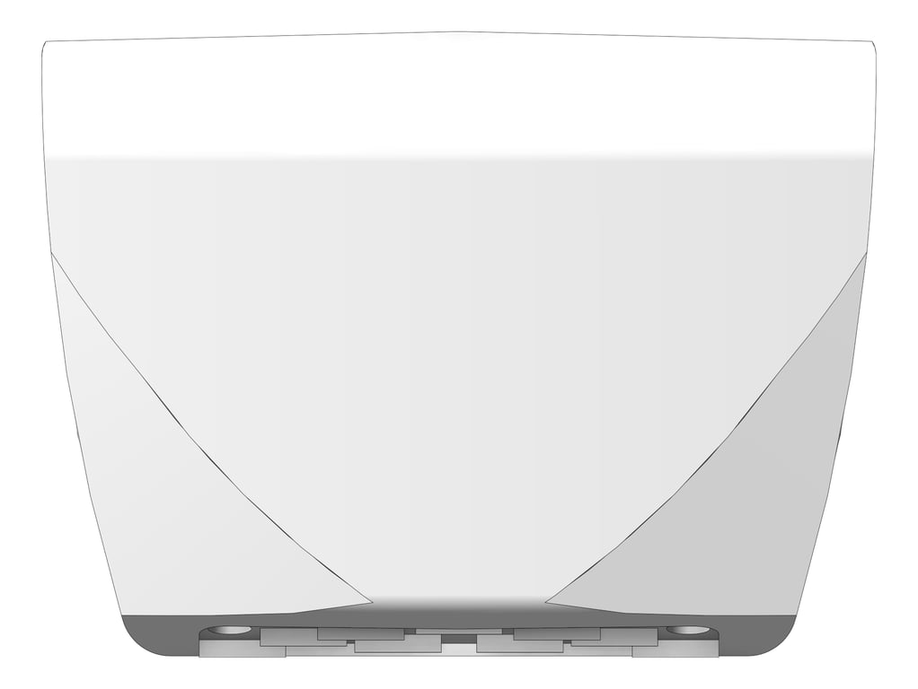 Front Image of HandDryer SurfaceMount ASI Profile