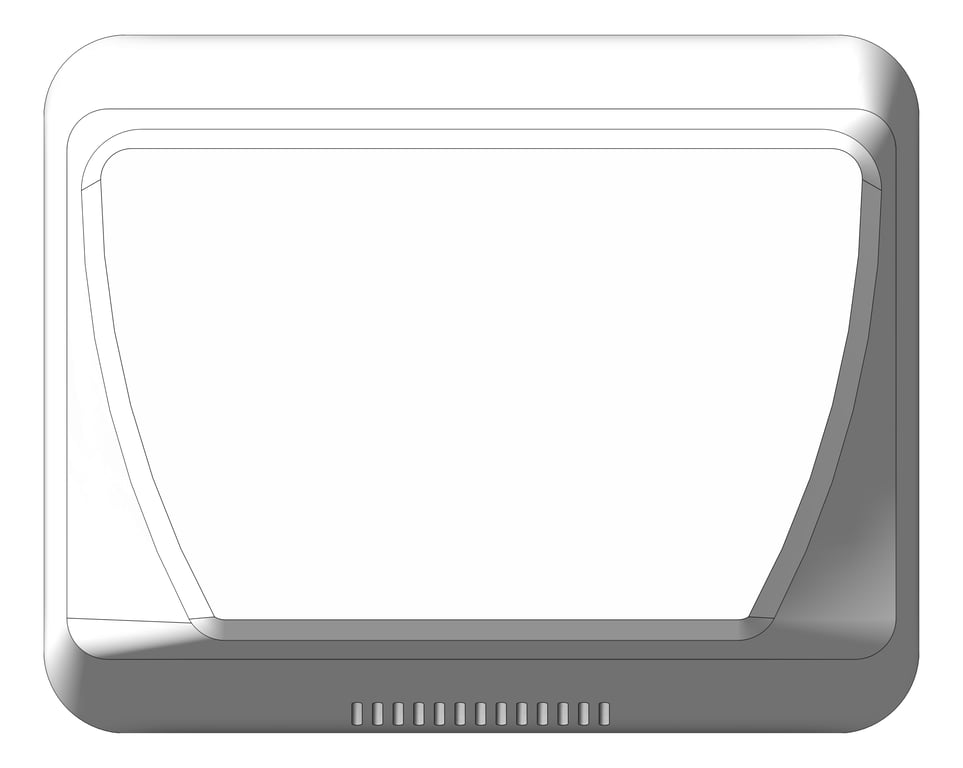 Front Image of HandDryer SurfaceMount ASI TurboADA