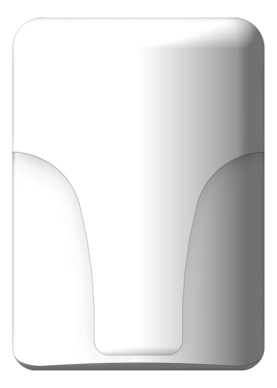 Front Image of HandDryer SurfaceMount ASI TurboDri