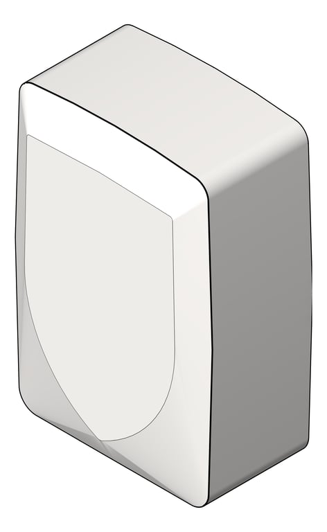 Image of HandDryer SurfaceMount ASI TurboSwift