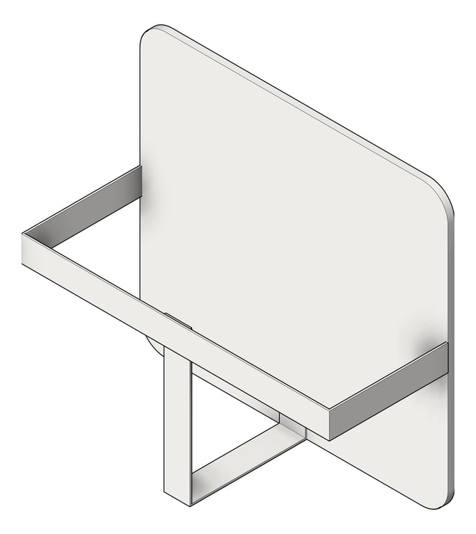 Navigate to BedPanHolder SurfaceMount ASI