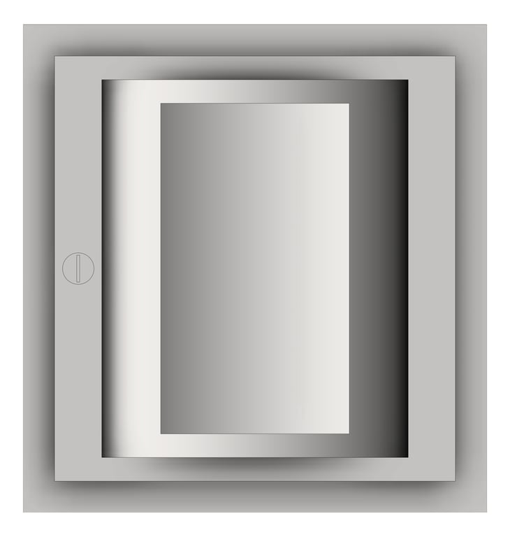 Front Image of SpecimenPassBox Recessed ASI Turntable