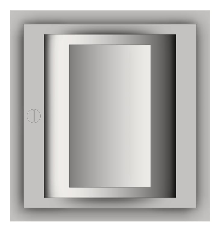 Front Image of SpecimenPassBox Recessed ASI Turntable