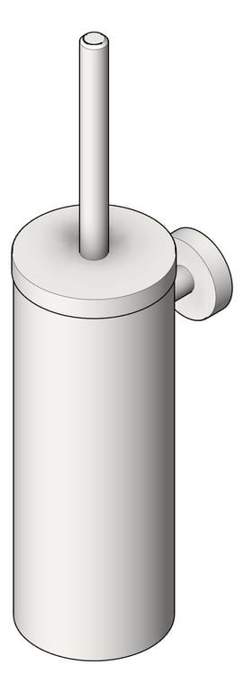 Image of ToiletBrush SurfaceMount ASI Holder