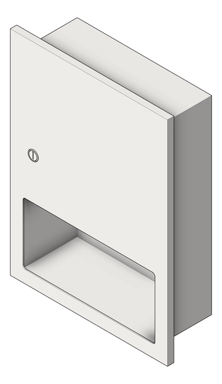 Image of PaperTowelDispenser Recessed ASI Simplicity