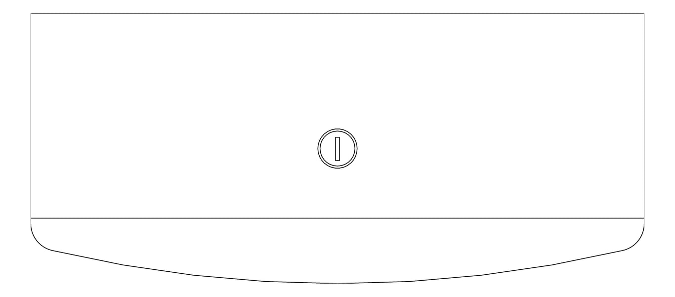 Plan Image of PaperTowelDispenser SurfaceMount ASI Roval