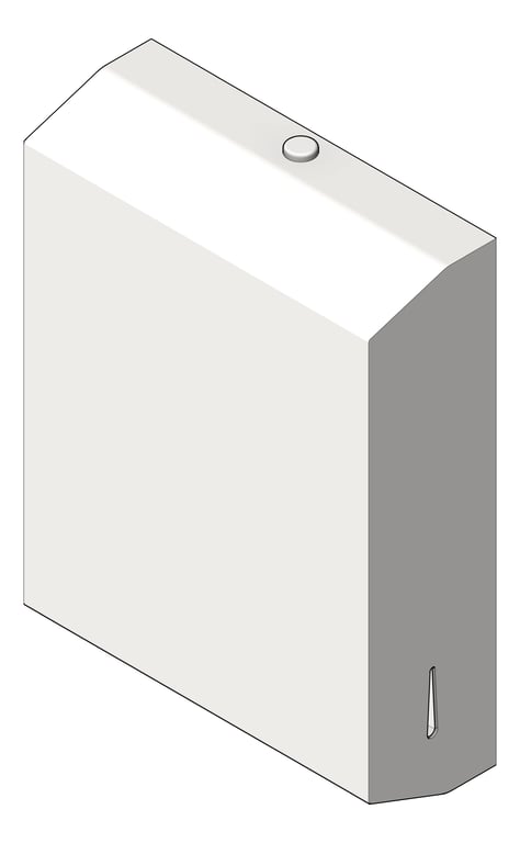 Image of PaperTowelDispenser SurfaceMount ASI Traditional FoldDown