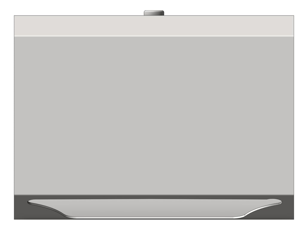 Front Image of PaperTowelDispenser SurfaceMount ASI Traditional FoldDown Petite