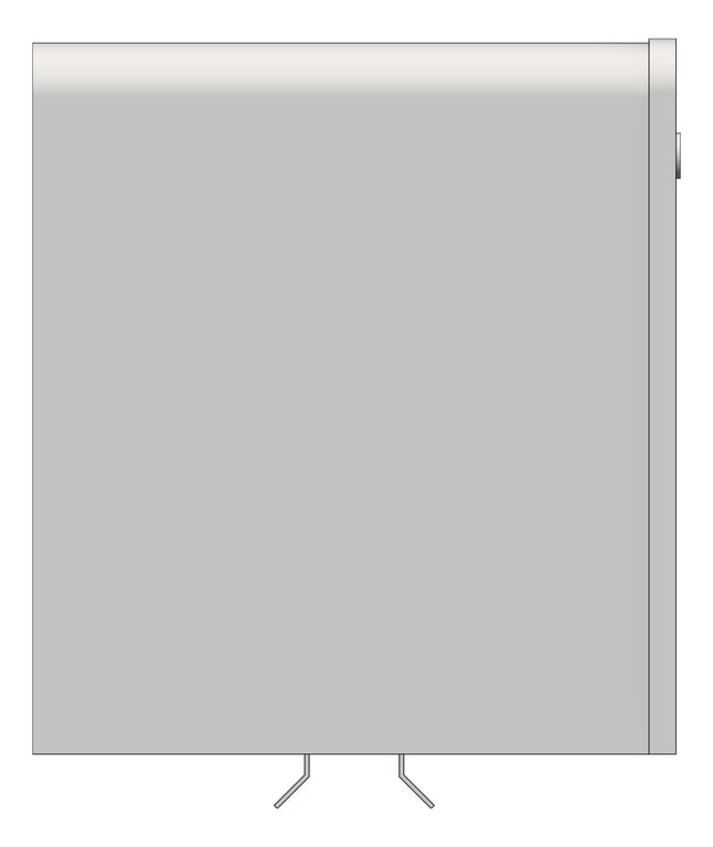 Left Image of PaperTowelDispenser SurfaceMount ASI Traditional SingleFold