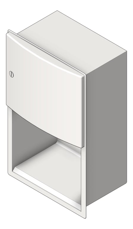 Navigate to RollPaperDispenser Recessed ASI Roval Battery