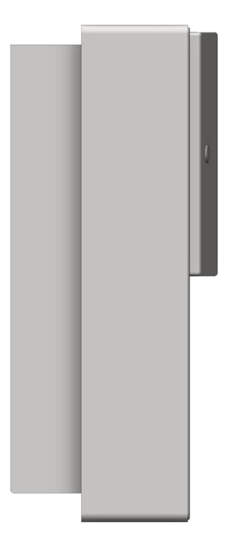 Left Image of RollPaperDispenser SemiRecessed ASI Roval Battery