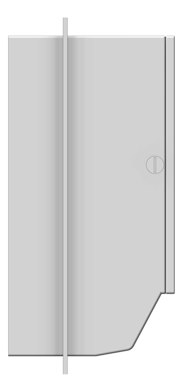 Left Image of RollPaperDispenser SemiRecessed ASI Simplicity Small Electric