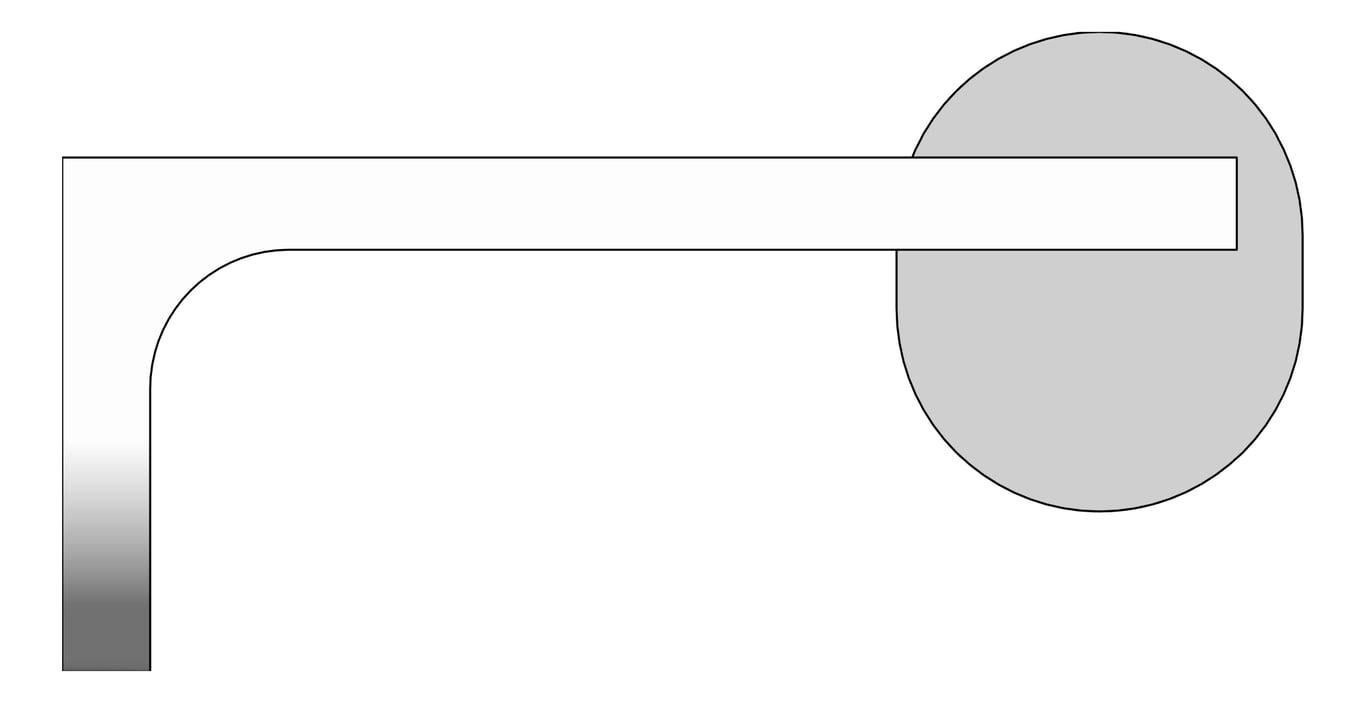 Left Image of RollPaperDispenser SurfaceMount ASI Traditional Spindle