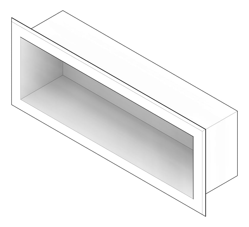 3D Documentation Image of Shelf Recessed ASI Security