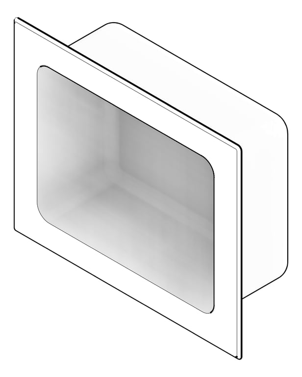 3D Documentation Image of SoapDish Recessed ASI Security