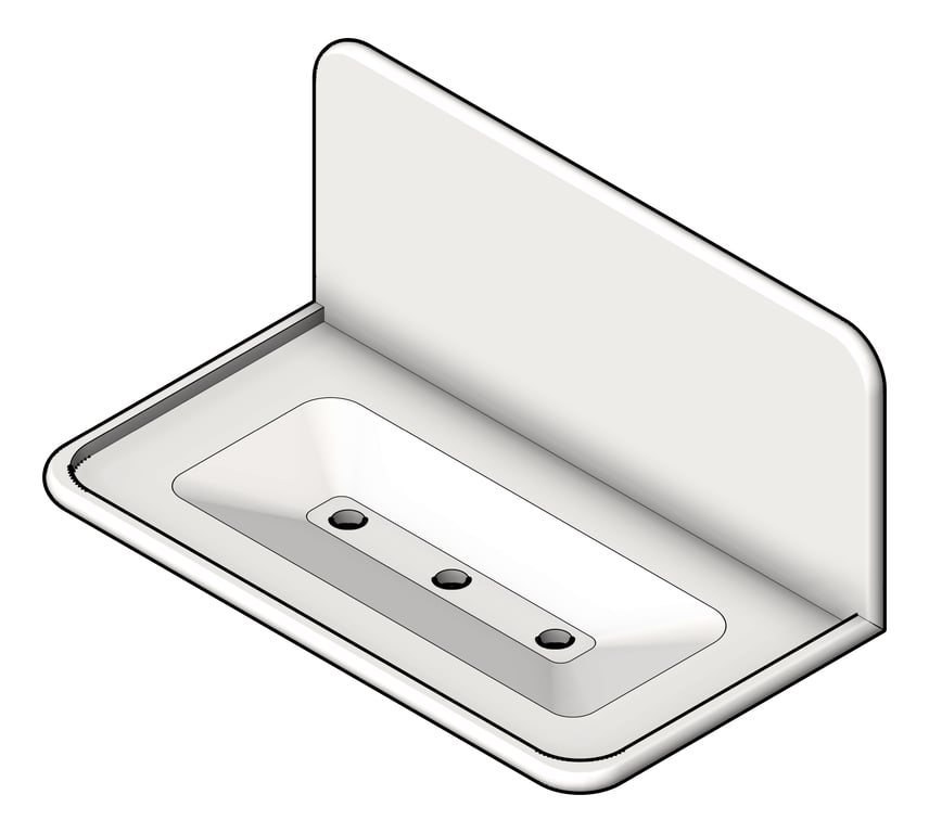 Navigate to SoapDish SurfaceMount ASI Security FrontFixed
