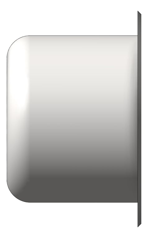 Left Image of ToiletRollHolder SurfaceMount ASI Security RearFixed