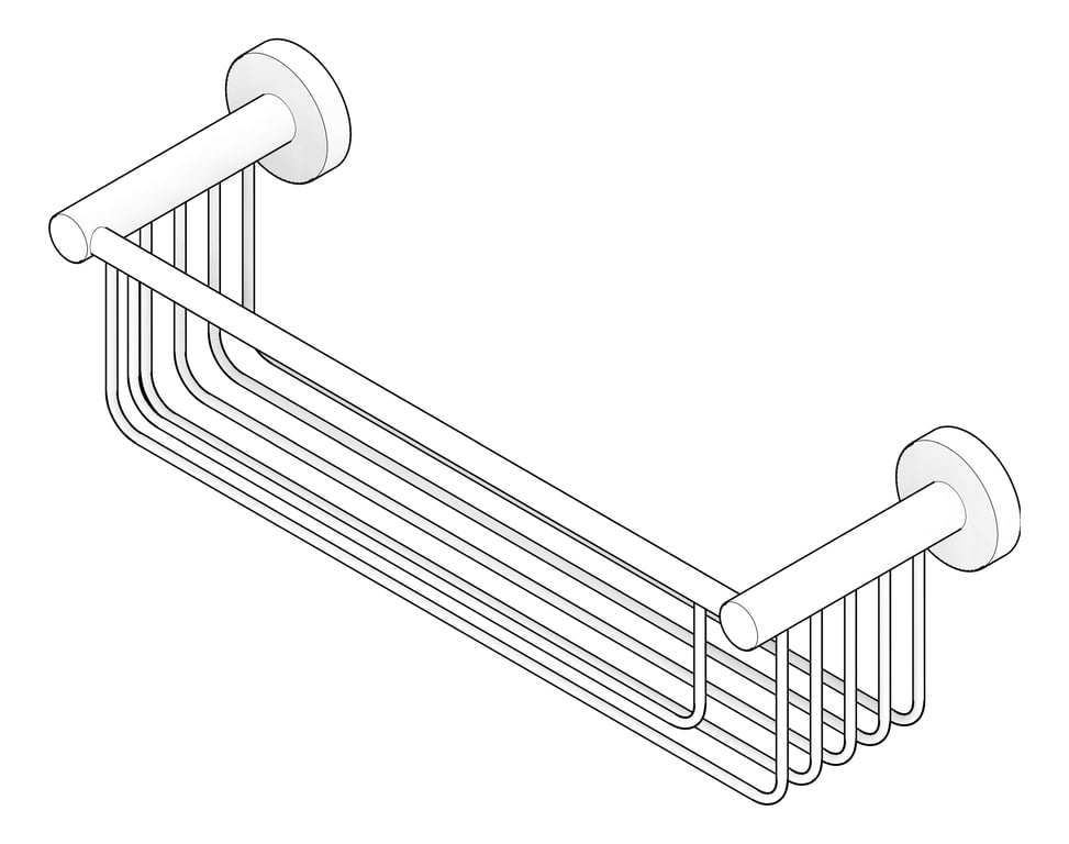 3D Documentation Image of Shelf SurfaceMount ASI Sundries