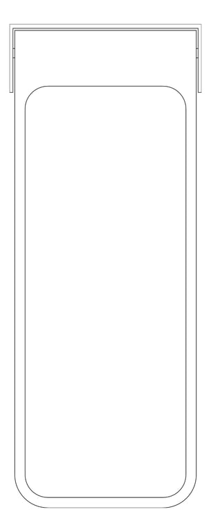 Plan Image of Shelf SurfaceMount ASI Utility FoldDown