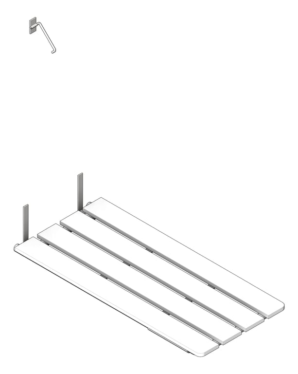 Image of TubSeat Folding ASI Phenolic