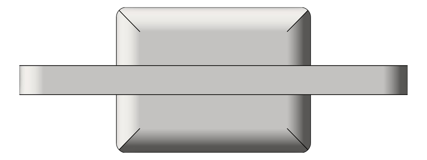 Front Image of SoapDish SurfaceMount ASI Zamak