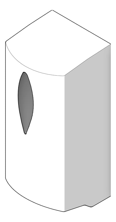 Image of SoapDispenser SurfaceMount ASI Battery Plastic