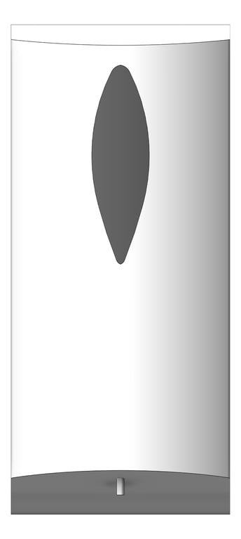 Front Image of SoapDispenser SurfaceMount ASI Battery Plastic