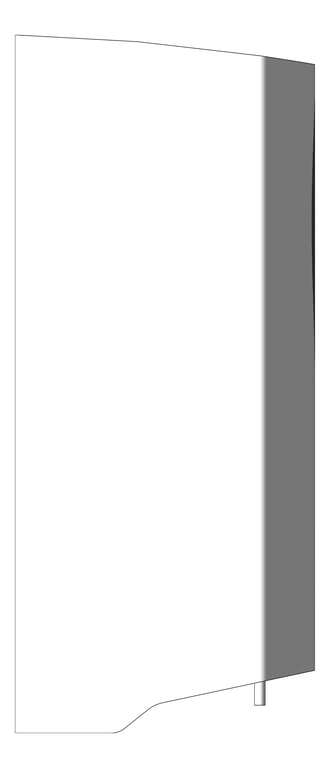 Left Image of SoapDispenser SurfaceMount ASI Battery Plastic