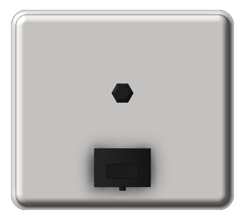 Front Image of SoapDispenser SurfaceMount ASI Profile