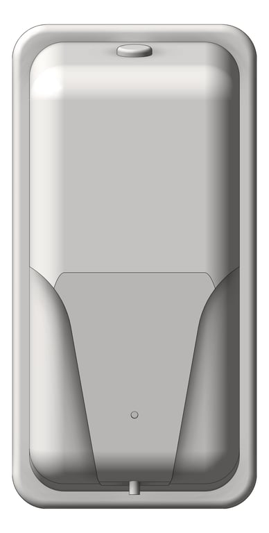 Front Image of SoapDispenser SurfaceMount ASI Roval Battery