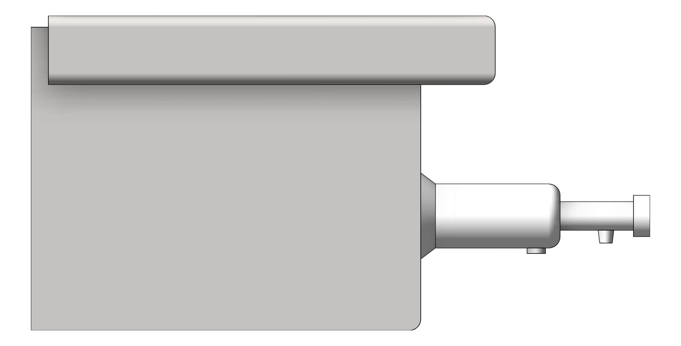 Left Image of SoapDispenser SurfaceMount ASI Shelf